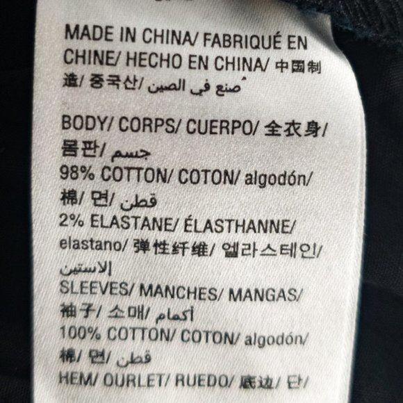 Style & Co Ruffled Denim Jacket Black S - Picture 4 of 6